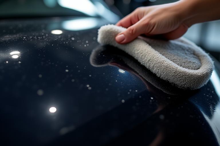 Professional car polishing and paint correction service