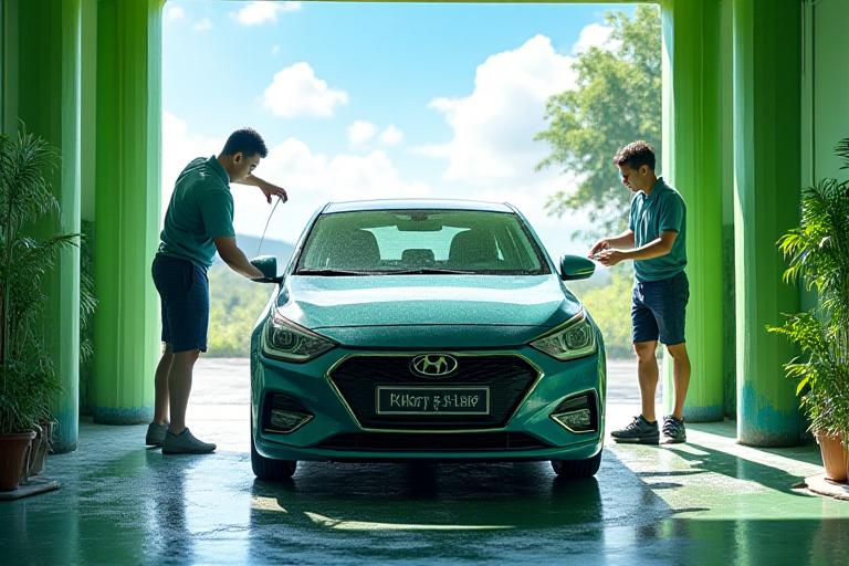 Eco-friendly green car wash Singapore
