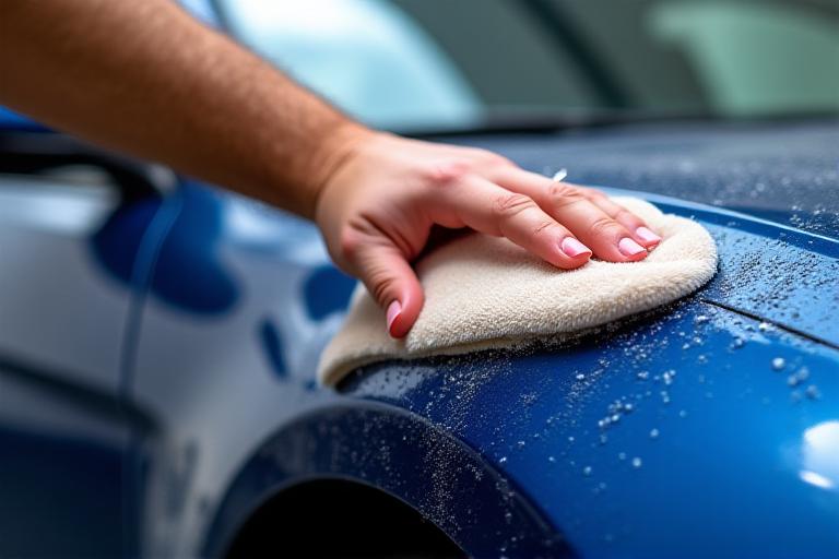 Professional exterior car washing service in Singapore