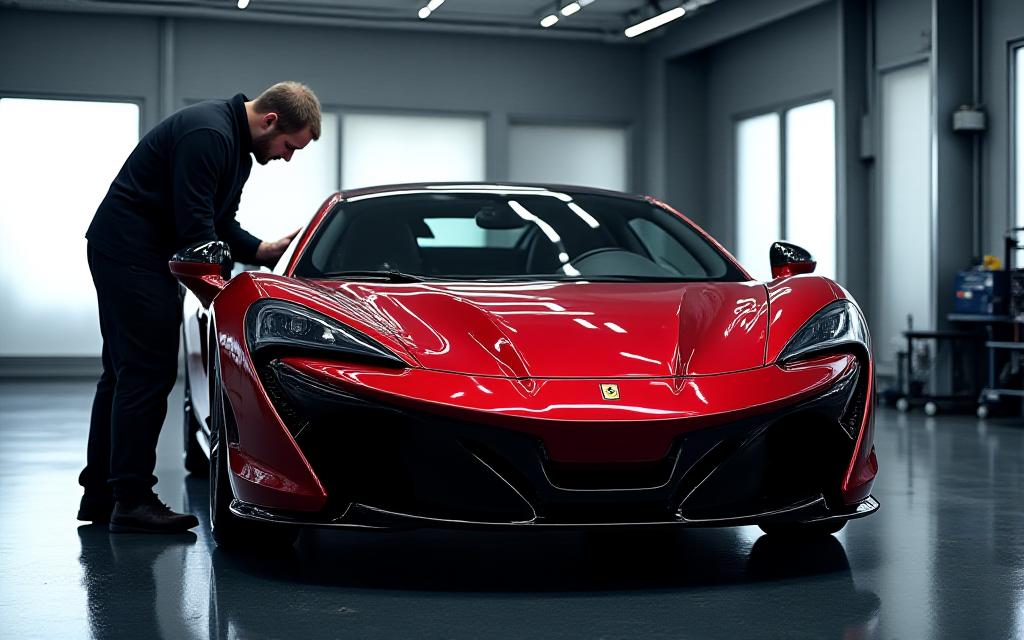 Luxury and exotic vehicle detailing services